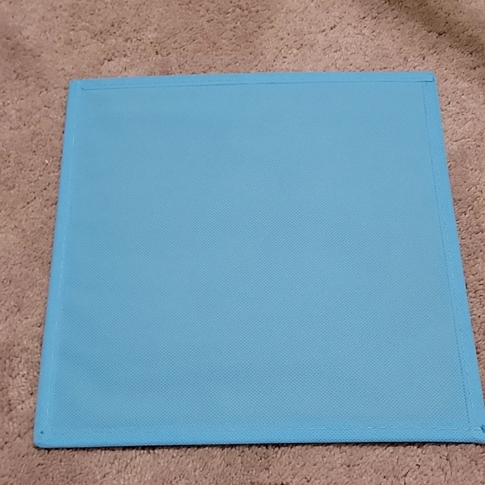 Cloth Organizing Bin (Baby Blue)